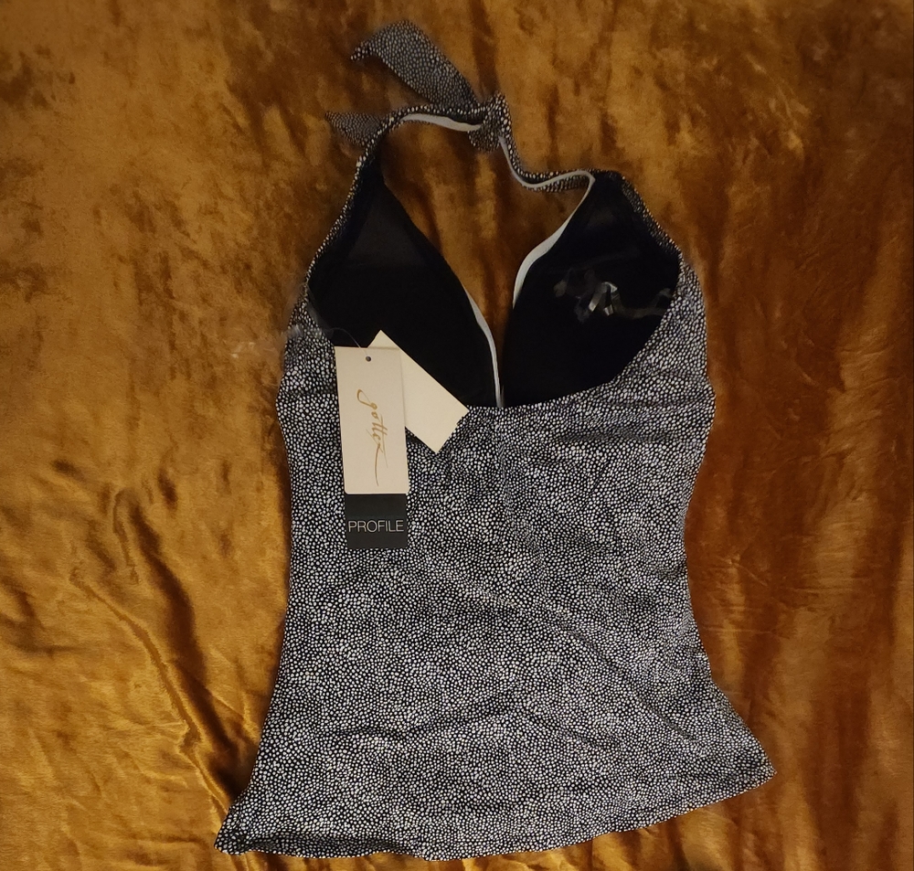 Profile by Gottex Colette V-Neck Halter Tankini Top - Picture 8 of 11
